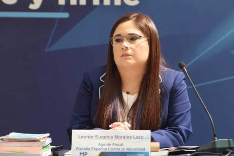 Ministerio P&uacute;blico informa que removi&oacute; a Leonor Morales Lazo y seis personas m&aacute;s