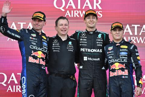 Russell gana en el caos de Bak&uacute; y se acerca a Antonelli en el campeonato de pilotos