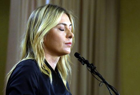 Confirmado: Sharapova no podrá jugar en dos años por dopaje