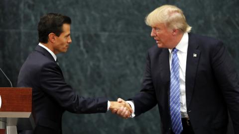 Peña Nieto-Trump: la reunión del “pierde-pierde” 