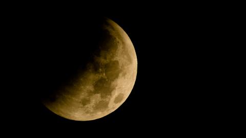 Eclipse lunar, maravilla en el cielo