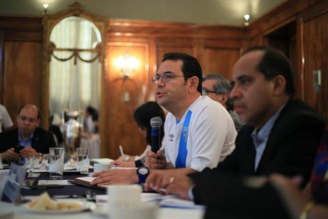 Jimmy, Jafeth y sus ministros se reúnen en privado con Joviel Acevedo