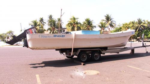 "Volador", la lancha que llevaba Q 64 millones en droga