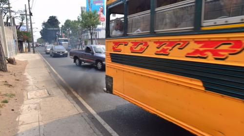 &iquest;C&oacute;mo ser&aacute;n regulados los veh&iacute;culos contaminantes en Guatemala?