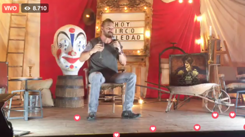 Ricardo Arjona abre su corazón y habla de su disco Circo Soledad