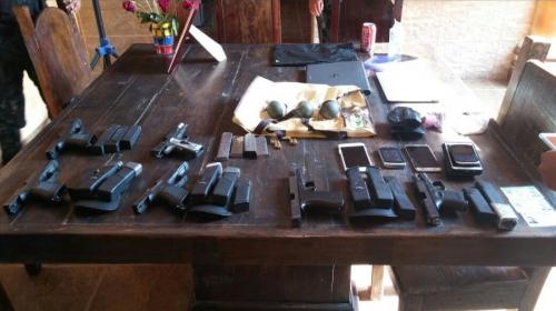 Hijo de "El Fantasma" pose&iacute;a armas del Ej&eacute;rcito de Guatemala