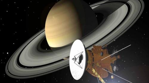 Esto registr&oacute; la sonda Cassini al sobrevivir en los anillos de Saturno