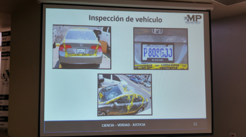 MP: “El conductor utilizó el auto como un arma contra los estudiantes”