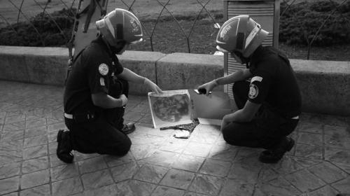 El macabro hallazgo en un parque de la zona 1 capitalina