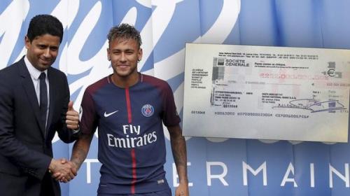 As&iacute; pag&oacute; el PSG al Barcelona los 222 millones para fichar a Neymar