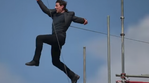 Difunden otro video del accidente de Tom Cruise durante un rodaje