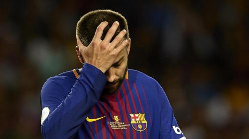 Piqu&eacute;: "Por primera vez en a&ntilde;os me siento inferior ante el Madrid"