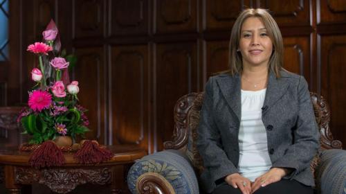 Thelma Aldana recibió invitación de la Primera Dama