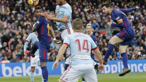 El Barcelona empata ante el Celta y contin&uacute;a de l&iacute;der en la Liga