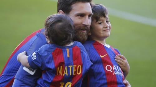La extra&ntilde;a forma en la que Messi se refiere a sus hijos