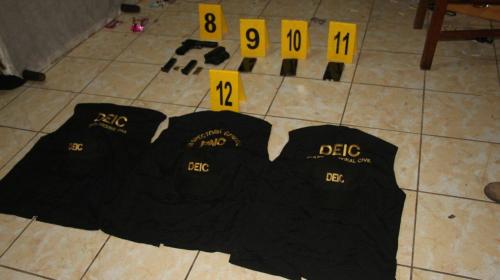 Capturan narcotraficantes que fing&iacute;an ser investigadores de la PNC