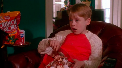 El secreto en una escena de "Mi Pobre Angelito"