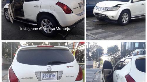 Dos veh&iacute;culos abandonados en importantes rutas de la capital