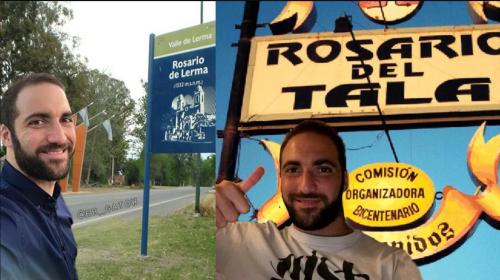 Gonzalo Higuaín protagonizó los memes de la boda de Messi