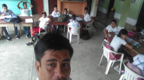 Boris, el maestro que dej&oacute; el sindicato para velar por la educaci&oacute;n