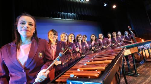 La Marimba Femenina de Conciertos realizar&aacute; una gira por Sudam&eacute;rica 
