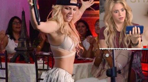 As&iacute; reacciona Shakira al ver videos de su imitadora "Shakibecca"