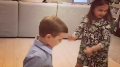 As&iacute; bailan los nietos de Donald Trump la canci&oacute;n "Despacito" 