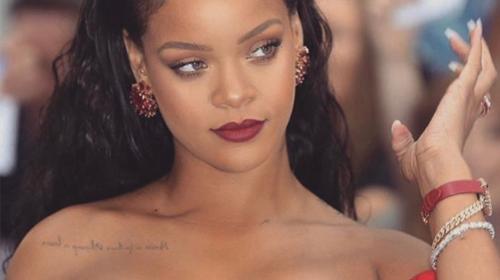 El escotado vestido que luci&oacute; Rihanna en el estreno de "Valerian"