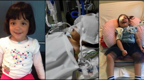 Valeria, la niña que despertó y no volvió a ser la misma 