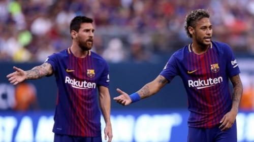 ¿La foto del adiós? Neymar se habría despedido de Messi