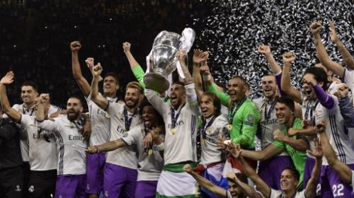 As&iacute; festejaron los jugadores del Real Madrid el t&iacute;tulo de la Champions