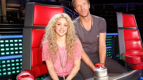 Chris Martin env&iacute;a mensaje a Shakira mientras &eacute;l baila "Me enamor&eacute;"