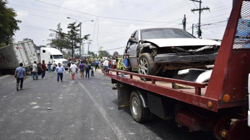 Las horas negras del tráfico en Guatemala