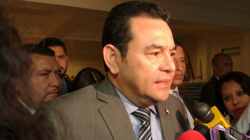 Jimmy Morales: "Me preocupa el antejuicio"