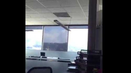 As&iacute; vivieron el sismo en el nivel 17 de un edificio de la capital