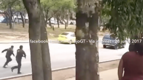 Balacera y persecución en El Trébol complican el tráfico