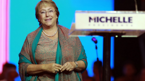 As&iacute; celebr&oacute; Michelle Bachelet el triunfo de Chile sobre Portugal
