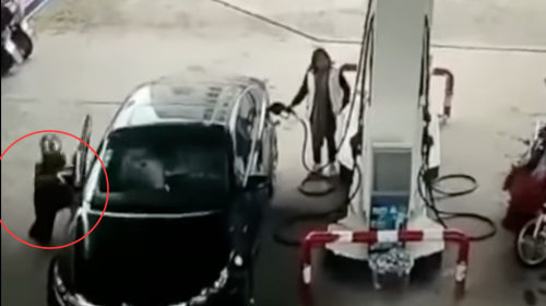 El peor ladrón del mundo: sufre un fuerte accidente tras robar bolso