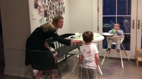 Ivanka Trump baila con sus hijos y el video se hace viral
