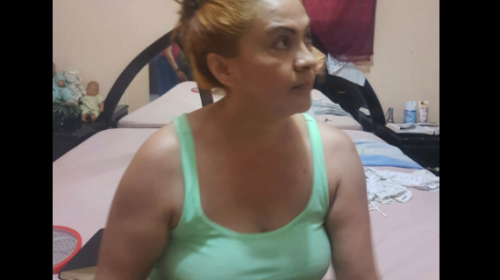 Así estaba "La Patrona" al momento de su recaptura