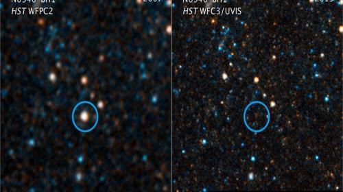 Una estrella gigantesca desaparece en el espacio y consterna a la NASA