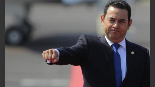 As&iacute; festeja Jimmy Morales #La30 de Municipal