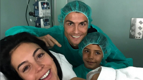 Georgina Rodr&iacute;guez da a luz a su primer hijo con Cristiano Ronaldo