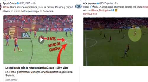 Medios internacionales destacan as&iacute; el golazo de Marco Pappa 