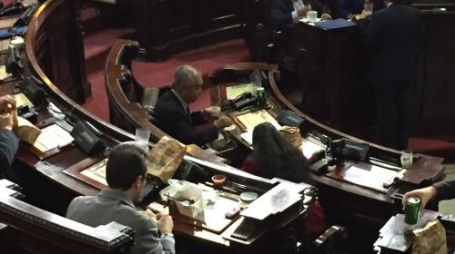 Sesi&oacute;n improductiva: los diputados llegaron, comieron y se fueron