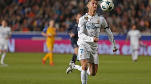 El enojo de Cristiano Ronaldo tras el partido de Champions League