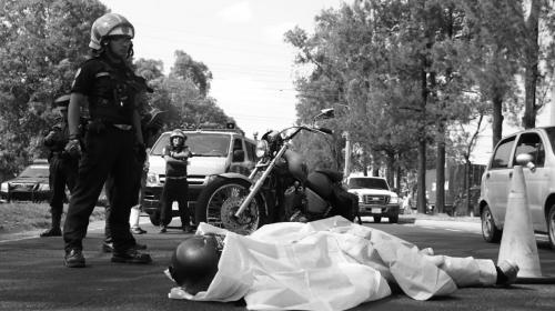 Motorista muere en accidente en el Periférico en dirección sur 