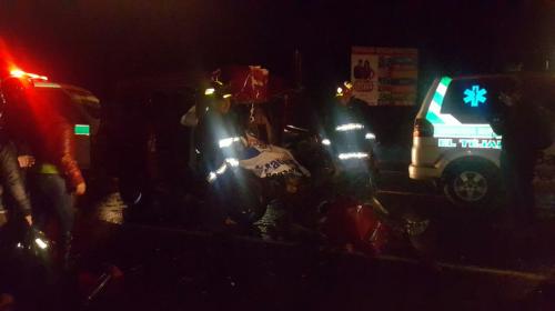 Accidente en ruta Interamericana deja un muerto y cinco heridos