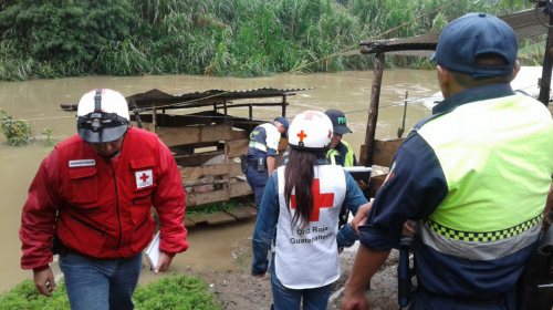 Declaran alerta roja en Alta Verapaz por fuertes lluvias 