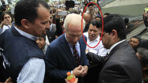 Secretario de SAAS estuvo con Álvaro Arzú en la Municipalidad